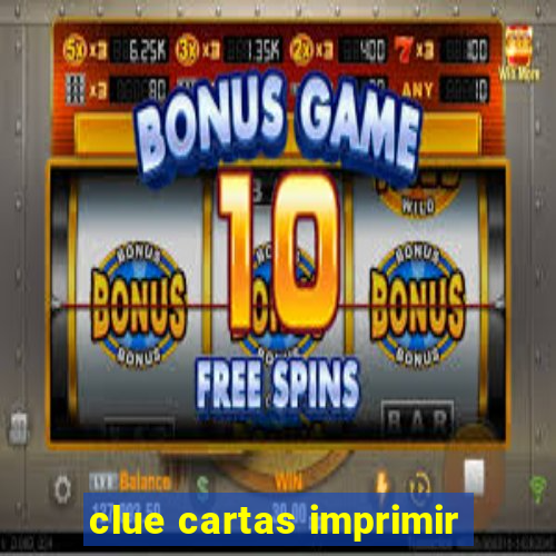 clue cartas imprimir